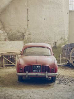 Mine Dining - Photo 12 of 18 - The crown jewel is Lolo’s collection of more than half a dozen classic cars, not related to farming. 