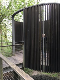 When coming up with the concept for Bird Blind, Maya Lin went back to what Lewis and Clark experienced when they camped along the same delta. The spot was so full of noisy birds that the explorers couldn't sleep. 