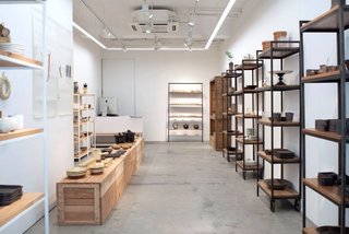Visit 12 Design-Centric Stops in the Asian Metropolis of Taipei - Photo 4 of 13 - Serene and carefully edited, Xiaoqi is a mix of handcrafted Taiwanese and Japanese ceramics, home wares, and tabletop items. Their selection of colorful cast-iron tea pots and enamel coffee pots complement a selection from the popular Japanese ceramicist and designer, Makoto Kagoshima. 