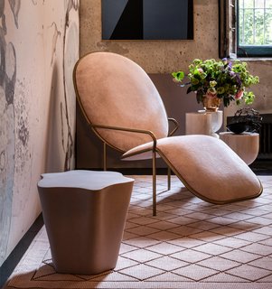 The Best Things We Saw at Milan Design Week 2017 - Photo 9 of 10 - More wallcoverings by Calico adorned Sé’s mock four-room apartment at Galleria Rossana Orlandi. A Stay daybed by Nika Zupanc furnished one of the richly colorful spaces. 