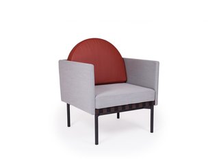 Color Unleashed - Photo 8 of 12 - Grid Armchair </p><p> Design duo Pool’s modular sofa system for Petite Friture, which includes <br>a graphic armchair, started as a send-up of the Bauhaus. petitefriture.com