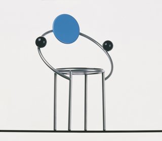 Michele De Lucchi - Photo 2 of 13 - First Chair, 1983. Considered to be one of the most emblematic pieces of the Memphis design movement, this piece caused a sensation when it arrived in the United States. 