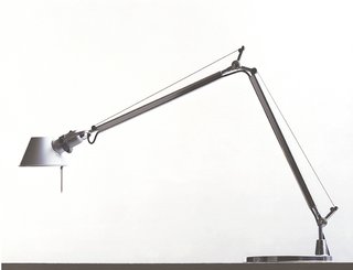 Michele De Lucchi - Photo 12 of 13 - Tolomeo, 1987. Designed in collaboration with Giancarlo Fassina for Artemide, this articulating lamp is one of the company's bestsellers.