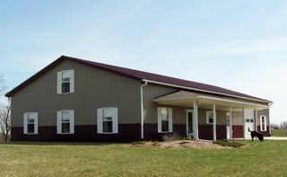 10 Kit Home Companies in the South - Photo 3 of 10 - The Worldwide Steel Buildings system offers owners the opportunity to use steel or wood for the secondary framing on two-foot centers. Interiors can be completed without having to build additional interior walls.