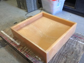 A Professor and Designer Tests a New Hybrid Material on His Miami Beach Home - Photo 8 of 11 - The tiles were cast from urethane rubber molds. 