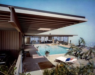 Spotlight on the Midcentury Design Duo Who Invented the Term Indoor/Outdoor Living - Photo 1 of 3 - From the 1940s through the late 1960s, Arts & Architecture was the unofficial headquarters of California's nascent modernist movement. It spearheaded the Case Study House Program, which produced some of America's greatest residences. VKG furniture was used for many of the houses, and appears in photos shot by Julius Shulman, as seen above. 