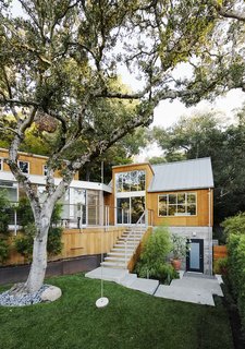 Space and Storage Needs Guide the Expansion of a Family's Cottage North of San Francisco - Photo 1 of 12 - Formerly a one-bedroom cabin, the Mill Valley, California, home of Tim and Stefanie Rosa more than doubled in size after a renovation and addition by Pfau Long Architecture. 