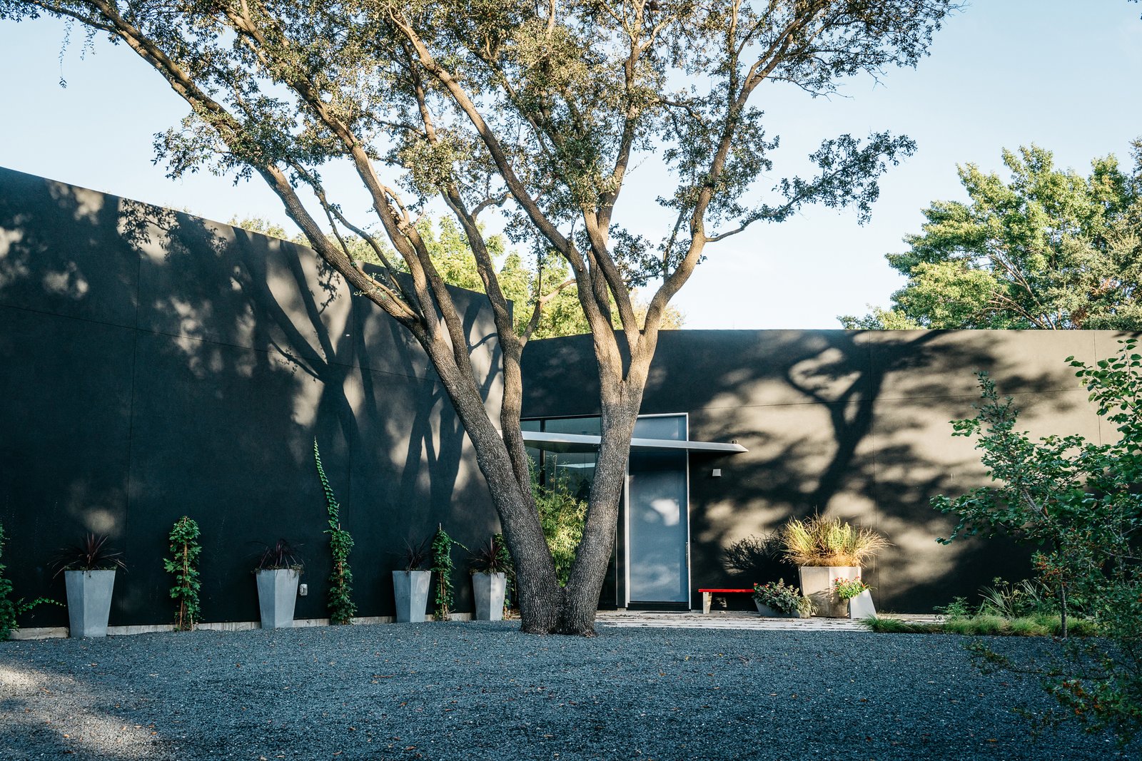 An expansive view of the home.