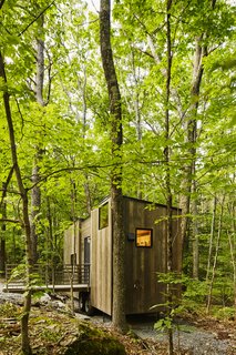 The Isidore cabin sleeps four.