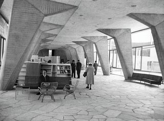 From Bauhaus Student to Brutalist Supreme: Highlights by Marcel Breuer - Photo 5 of 9 - Working with structural engineer Pier Luigi Nervi and French architect Bernard Zehrfuss, Breuer designed the UNESCO Headquarters in Paris, perhaps the most important commission of his career. (1952-1958) Photo courtesy of Fonds Zehrfuss. Académie d'architecture/Cité del'architecture et du patrimoine/Archives d'architecture du XXe.
