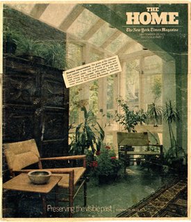 An Icon's Legacy is Revived by a Father-Daughter Bond - Photo 5 of 11 - Smilow–designed furniture played an important role in American culture. Shown here is the September 1975 cover of the New York Times magazine, where the Rush Armchair took center stage. 