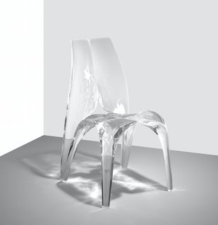 Must-See Discoveries from San Francisco’s Design + Art Fair - Photo 8 of 13 - The waves and ripples turn these furniture pieces into fluid art forms, seemingly frozen in time. 