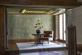 Iconic Perspectives: Frank Lloyd Wright's Hollyhock House - Photo 6 of 13 - Since Barnsdall knew exactly what she wanted, she only let Wright design the furnishings for two of the rooms, including the living room and the dining room. The rest of the house was filled with items she had collected throughout her travels. 