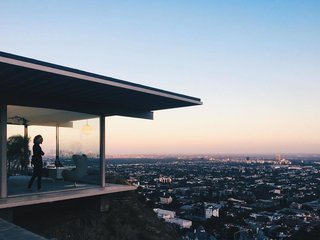 An Iconic Case Study House That’s Perched High Above LA’s Sunset Strip - Photo 1 of 1 -