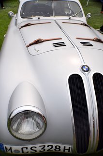 A Day at the Pebble Beach Concours d’Elegance Car Show - Photo 5 of 9 - In 1939, Carrozzeria Touring in Milan built this "superleggera" body on a BMW 328 chassis to be used for long-distance racing. Its lightweight and aerodynamic shape allowed it to hit a top speed of 137 and completed the 24 Hours of Le Mans race in 1939.
