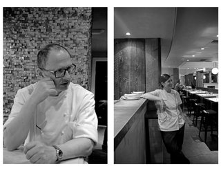 Owners David and Mellisa spent time with us telling the story of how their personal and professional lives have merged in a serendipitous way. David is the head Chef while Mellisa is Executive Pastry Chef. They both work closely to create a welcoming, casual, farm-to-table, experience. 