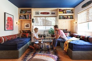 Working Your Way to a Blended Home - Photo 6 of 11 - Think vertical when it comes to storage.