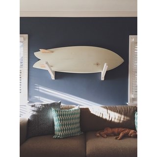 Working Your Way to a Blended Home - Photo 11 of 11 - @mtitone brings his love of surfing into his Venice Beach home.