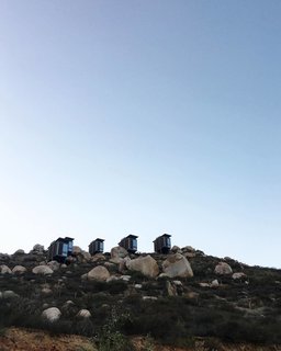 The cluster of cottages at Hotel Encuentro Guadalupe.<span> <a href="/discover/dwellpow" target="_blank">#dwellpow</a></span>