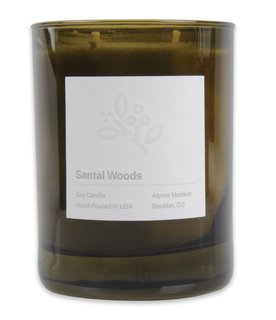 An Expert's Guide to a Bavarian-Coloradan Holiday - Photo 4 of 11 - Santal Woods Candle for $30 from Alpine Modern