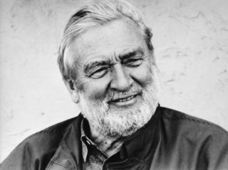 A photo of Verner Panton from 1993.