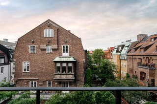 A Visual Journey Through Stockholm's Hotel Ett Hem - Photo 12 of 12 - Shown here is a balcony that's seen from the second floor. The property's courtyard sits directly below.