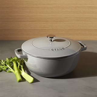 16 Modern Entertaining Tools to Use and Give This Holiday Season - Photo 3 of 17 - Staub 3.75-Qt. Essential French Oven in Graphite Gray, $149.99
