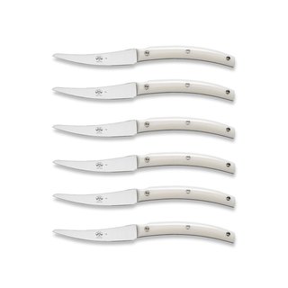 16 Modern Entertaining Tools to Use and Give This Holiday Season - Photo 11 of 17 - Berti Handcrafted Italian Convivio Steak Knives, $590 for a set of 6