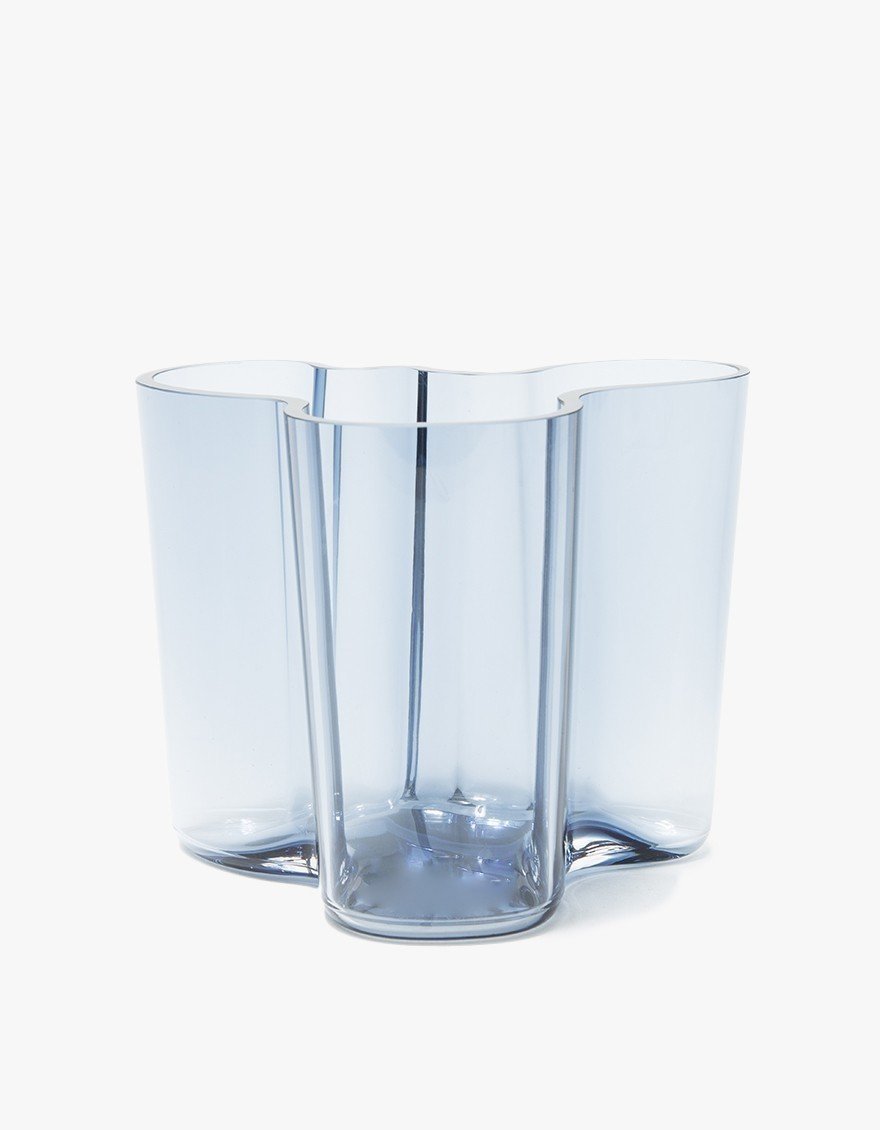Iittala’s Alvar Aalto Vase in Rain, $125