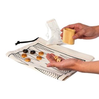 The 5 Outdoorsy Gifts That Every Modern Camper Needs - Photo 4 of 6 - So you can take your games on-the-go. Portable Canvas Roll-Up Game from Alite, $40