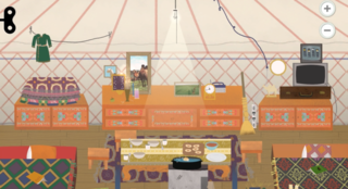 Park and her team at Tinybop also worked with artist Tuesday Bassen to create depictions of homes from across the world that focus on the most minute details. This is intended to spark questions, and to teach children about different cultures. Tinybop aimed to include as many authentic cultural details as possible for each geographic location.