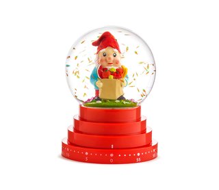 Stocking Stuffers That Will Please the Modernists in Your Life - Photo 11 of 11 - Iconic Italian design meets functionality and playfulness. Deign Memorabilia Carrot Globe Kitchen Timer, $39