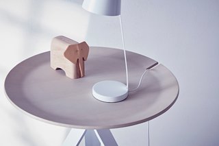 The collection includes a number of playful and functional animals that Chris and Nick had fun designing. Chris explains that it all started when Target suggested they design something "figural" or decorative, "which is not a typical starting point for a modernist." He continues, "But I did recall that many of the midcentury Scandinavian furniture designers had also created animal figures. I thought that was a good place to start." 
