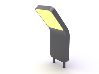 Chris is excited to have created high-design LED pieces that are available at such a competitive price point. "We used very thin steel profiles. I’m sensing a trend," he says.