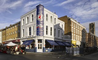 Gin Enthusiasts Will Be Flocking to This New London Hotel - Photo 1 of 7 - Located smack-dab in London’s Notting Hill district, The Distillery sits on a bustling corner of the iconic market street and is marked by a classic, nostalgic facade.