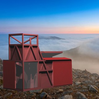 How About Studio's Miners Hut