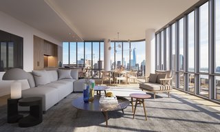 Renzo Piano Building Workshop Brings a New Residential Destination to Soho - Photo 4 of 8 - With interiors designed by RDAI, the 115 residences are being created to optimize function, views, and utilization of space. The floors will be made of six-inch white oak plank floors. 