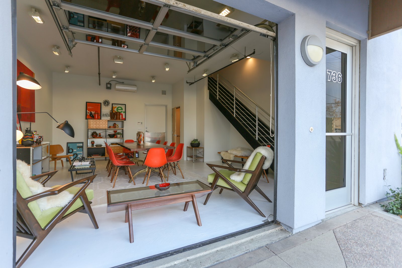 Dwell a designer lists her three story live/work loft in orange ...