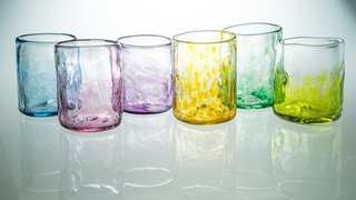Part II of Our Exploration of Mexico City’s Caravana Americana - Photo 14 of 18 - Studio Xaquixe finds discarded glass from communities and collection centers in Oaxaca, Mexico, and turns it into a "formulated glass" recipe—a mix of 95-percent glass and five-percent raw materials. In their glass-blowing studio, they use a heat recovery system that reuses wasted heat from one part of the process, and filters it to another. This reduces energy consumption by up to 35 percent. 