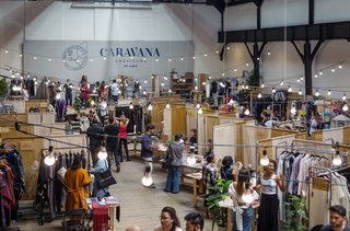 Caravana Americana Showcases the Passion of Latin America’s Design Community - Photo 1 of 15 - The third edition of Caravana Americana was held from March 24 to 26 on Dr. Claudio Bernard 111 in Mexico City. The industrial space was formerly home to a working tram terminal and still holds original turbines that were in working condition until the ‘50s. The floor below houses a printing press and regularly hosts talks, exhibits, and other events.