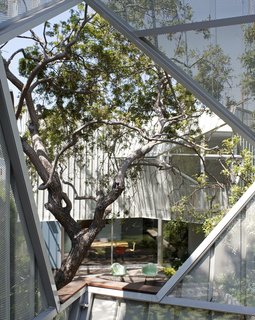 A Perforated Screen Brings Privacy and Natural Light to This Bold Venice Home - Photo 5 of 9 -