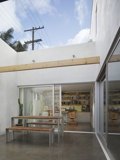 A Perforated Screen Brings Privacy and Natural Light to This Bold Venice Home - Photo 9 of 9 -