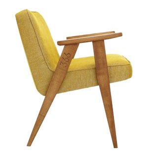 The 366 Easy Chair, designed by Polish midcentury design icon Józef Chierowski, has been reissued exclusively by 366 Concept.