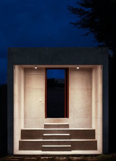 With a View of the Andes, This Concrete Retreat in Ecuador Follows the Sun - Photo 4 of 5 - Detached from the main structure, a stepped entryway leads into the property.