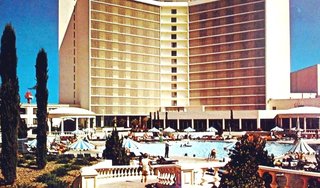 The Architecture of Excess: Caesars Palace at 50 - Photo 7 of 7 - The pool at Caesars, circa 1970.