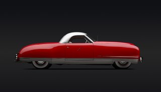 Examining the Architecture of the Art Deco Automobile - Photo 1 of 14 - 1941 Chrysler Thunderbolt, Courtesy of the RPW Collection, Denver, Coloro 