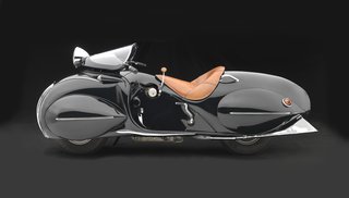 Examining the Architecture of the Art Deco Automobile - Photo 2 of 14 - 1930 Henderson KJ Streamline, Collection of Frank Westfall, Ner-A-Car Museum, Syracuse, New York