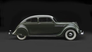 Examining the Architecture of the Art Deco Automobile - Photo 14 of 14 - 1935 Chrysler Imperial Model C-2 Airflow, Collection of John and Lynn Heimerl, Suffolk, Virginia.