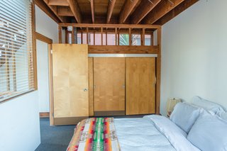 Peek Inside the Frank Gehry Rental of an Emerging L.A. Furniture Designer - Photo 6 of 11 - The second floor is home to a simple bedroom. 