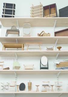 Meet the London Furniture Designers Working in a Reclaimed Railway Shed - Photo 9 of 11 - The abundance of models is a reflective of the designers' approach: They're constantly mocking up ideas as pieces are refined detail by detail. 